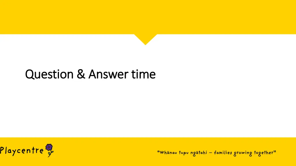 question answer time question answer time
