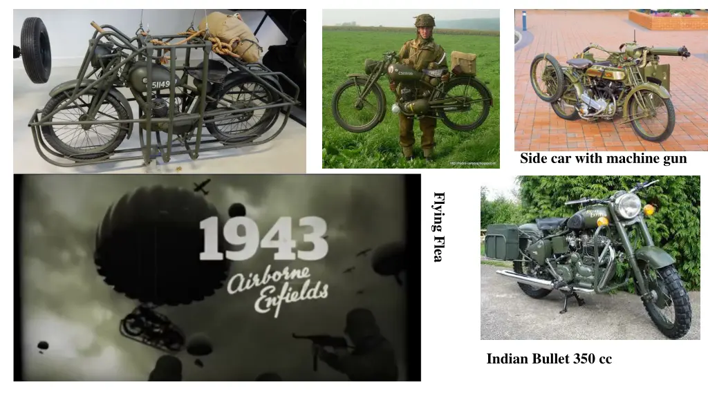 side car with machine gun