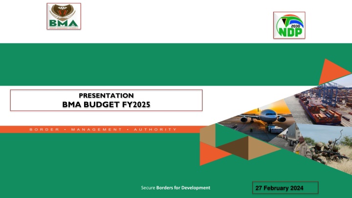 presentation bma budget fy2025