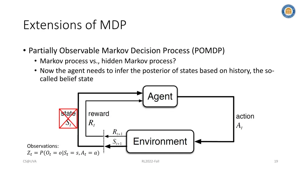 extensions of mdp