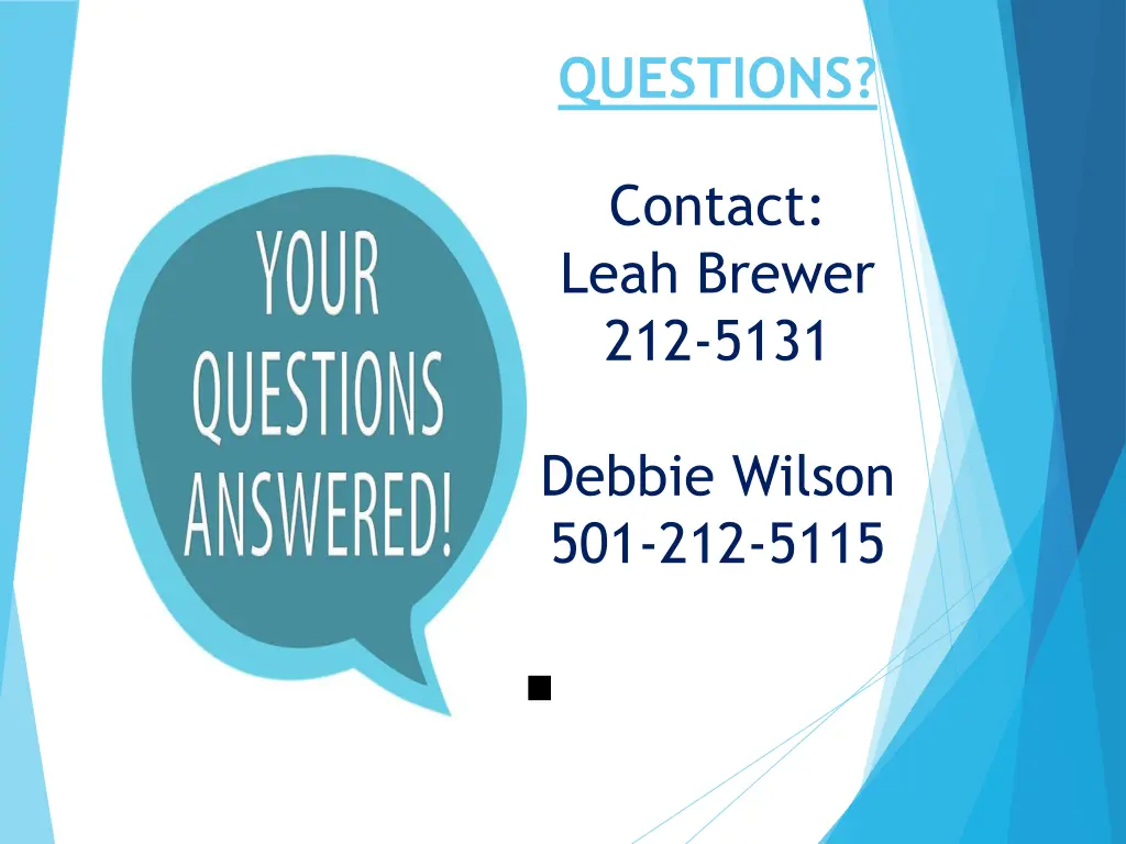questions