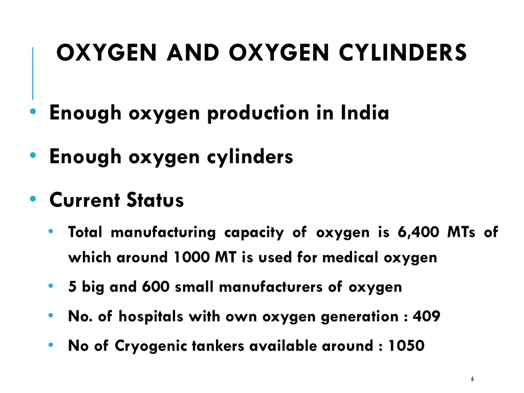 oxygen and oxygen cylinders