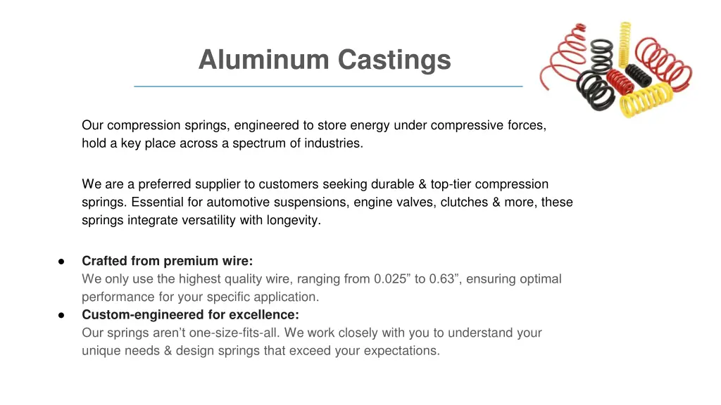 aluminum castings
