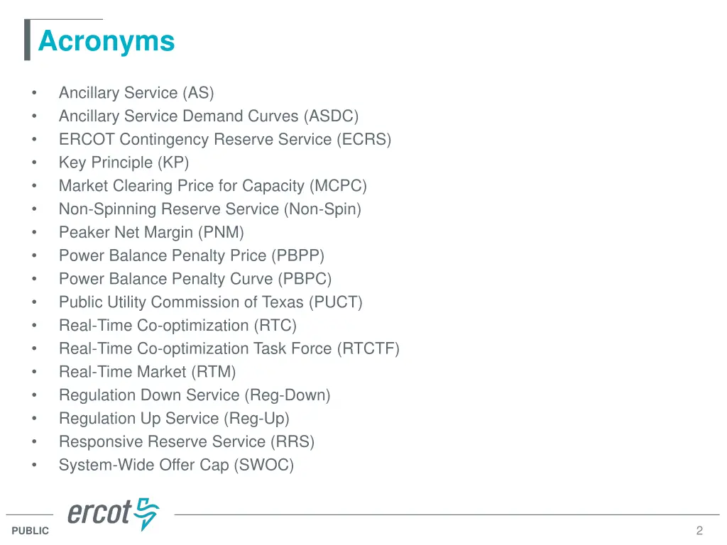 acronyms
