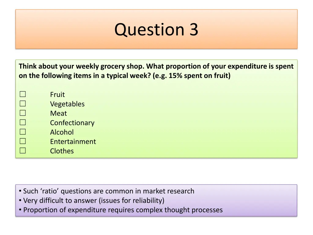 question 3