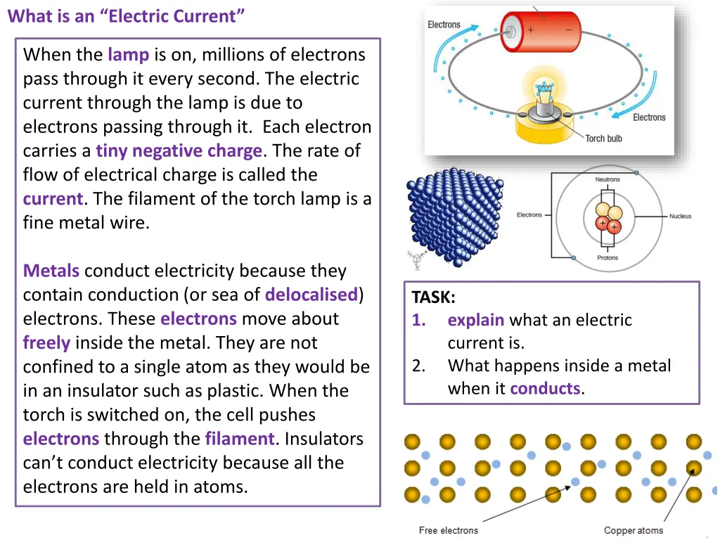 what is an electric current