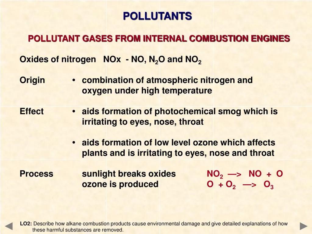 pollutants 1