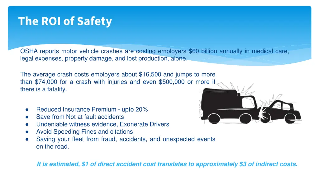 the roi of safety