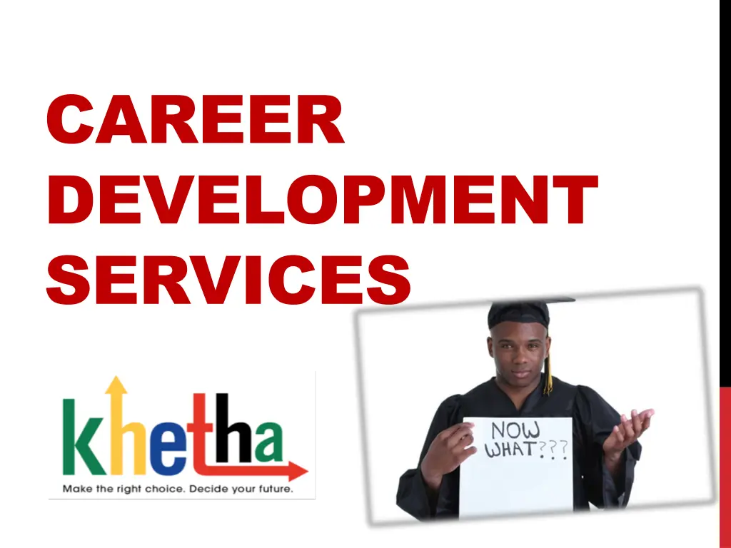 career development services