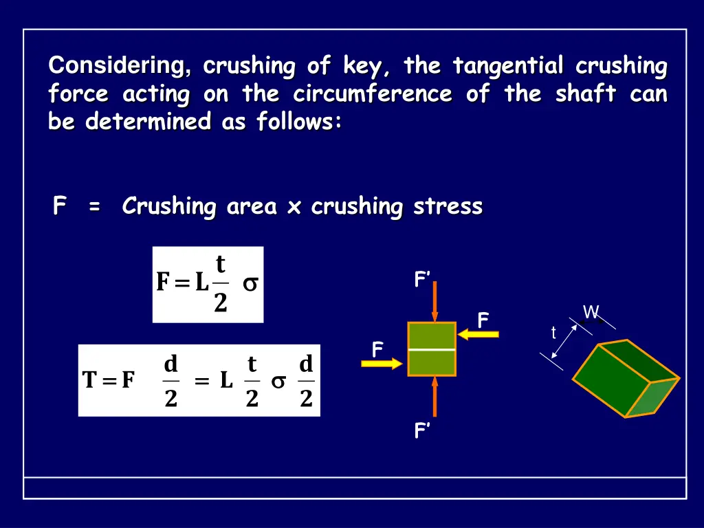 considering c rushing of key the tangential