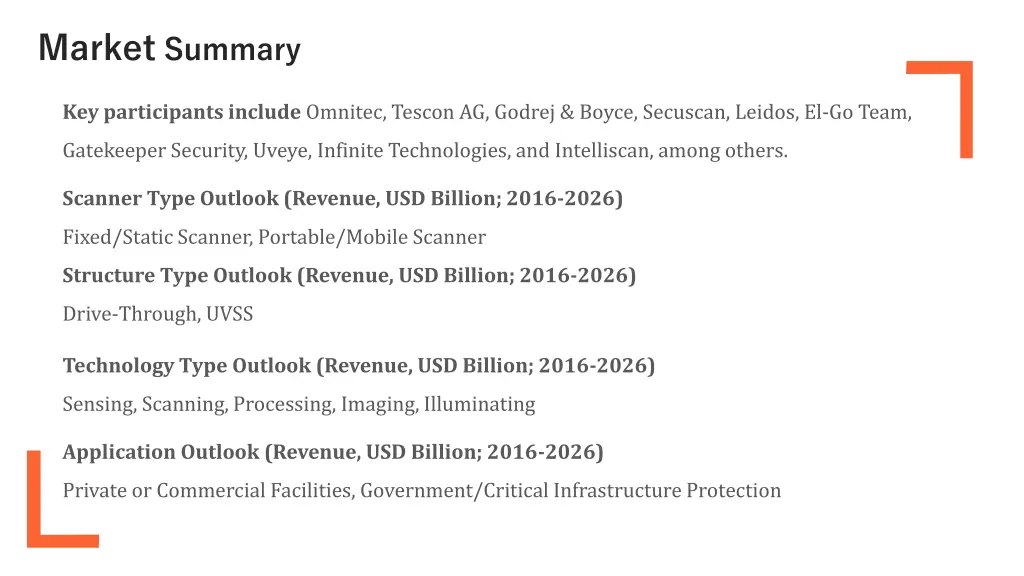 market summary 1
