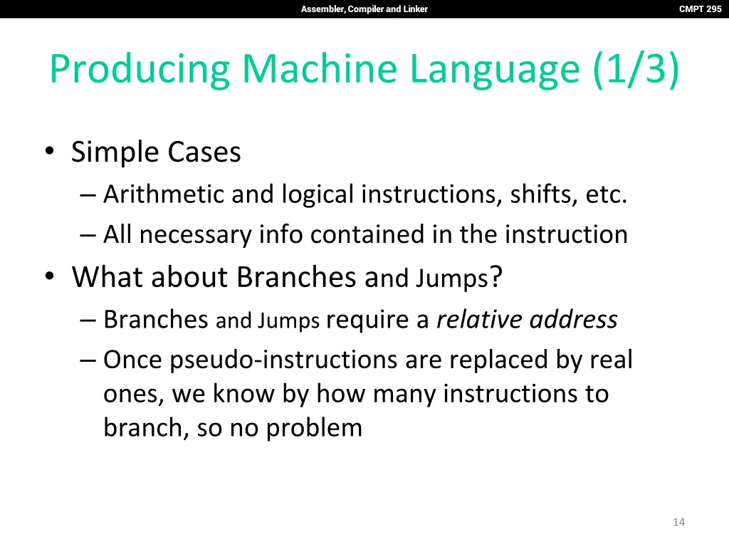 assembler compiler and linker 13