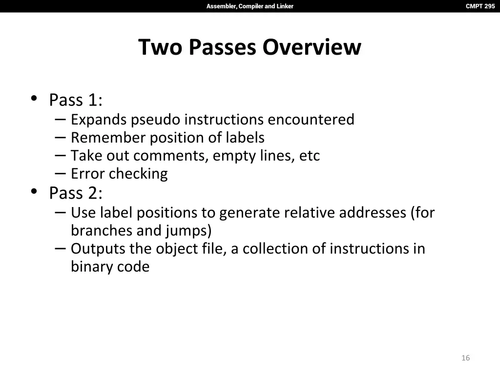 assembler compiler and linker 15