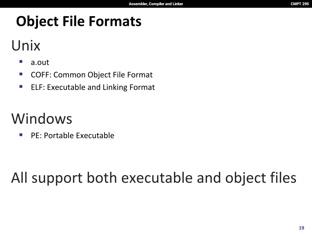 assembler compiler and linker 18