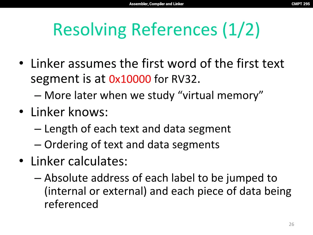 assembler compiler and linker 25