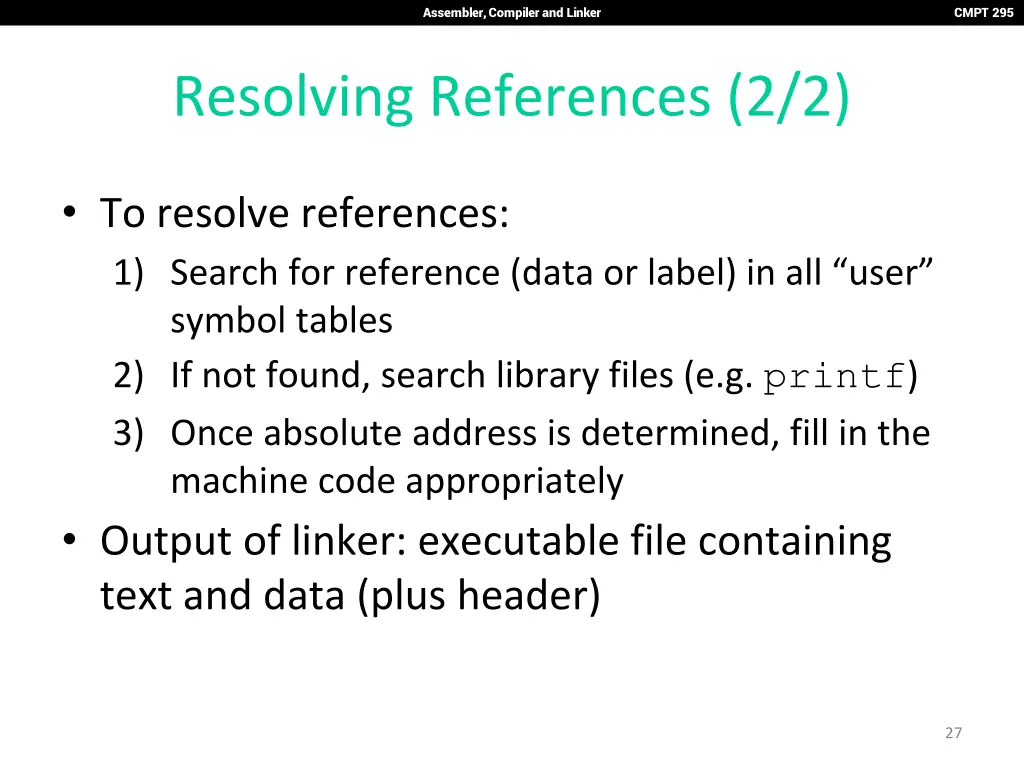 assembler compiler and linker 26