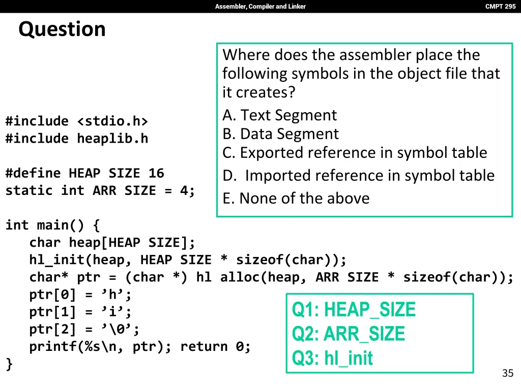 assembler compiler and linker 34