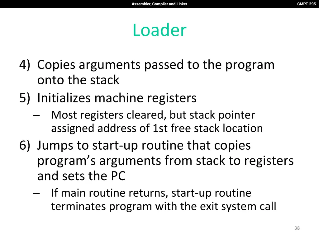 assembler compiler and linker 37