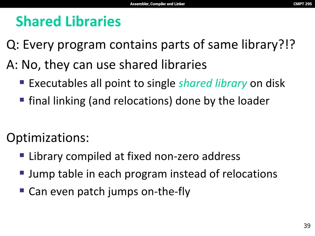 assembler compiler and linker 38