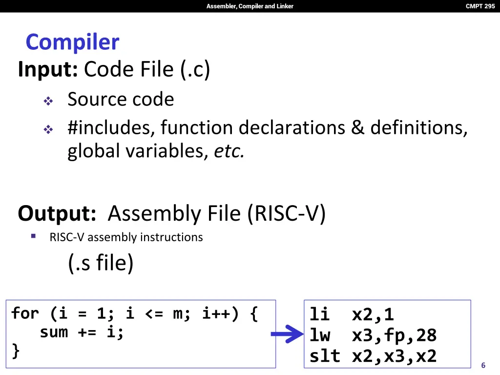 assembler compiler and linker 5