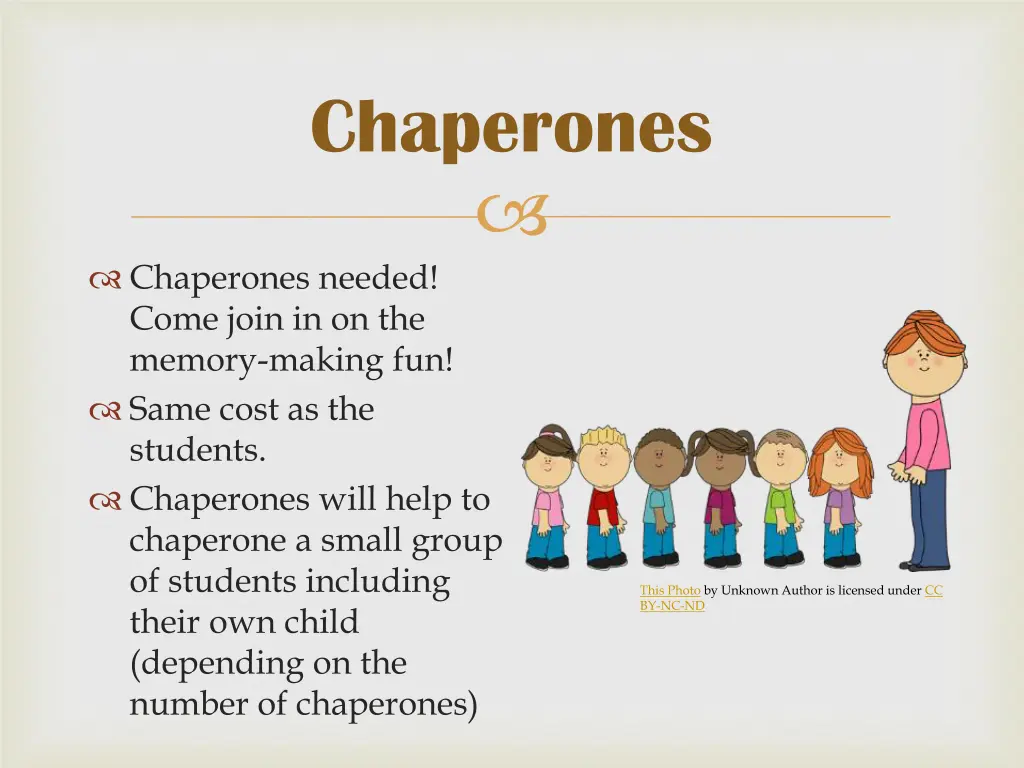 chaperones