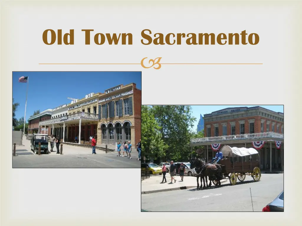 old town sacramento