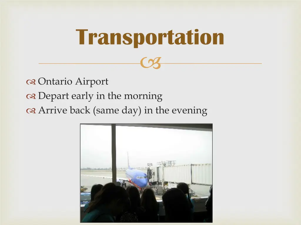 transportation
