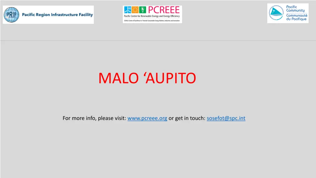 malo aupito