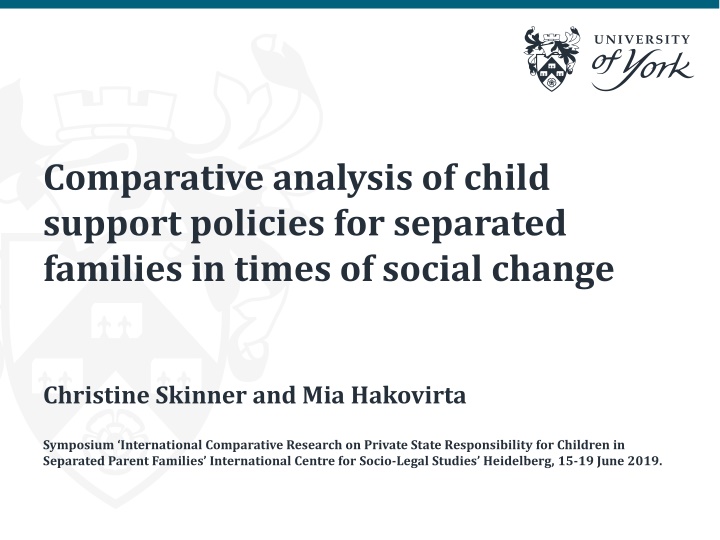 comparative analysis of child support policies