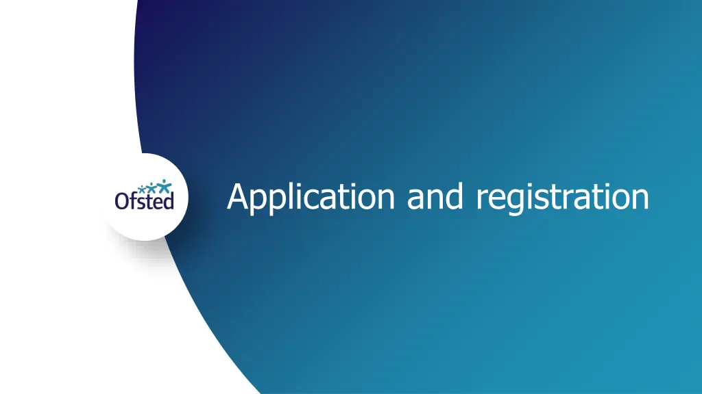 application and registration