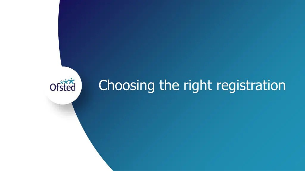 choosing the right registration