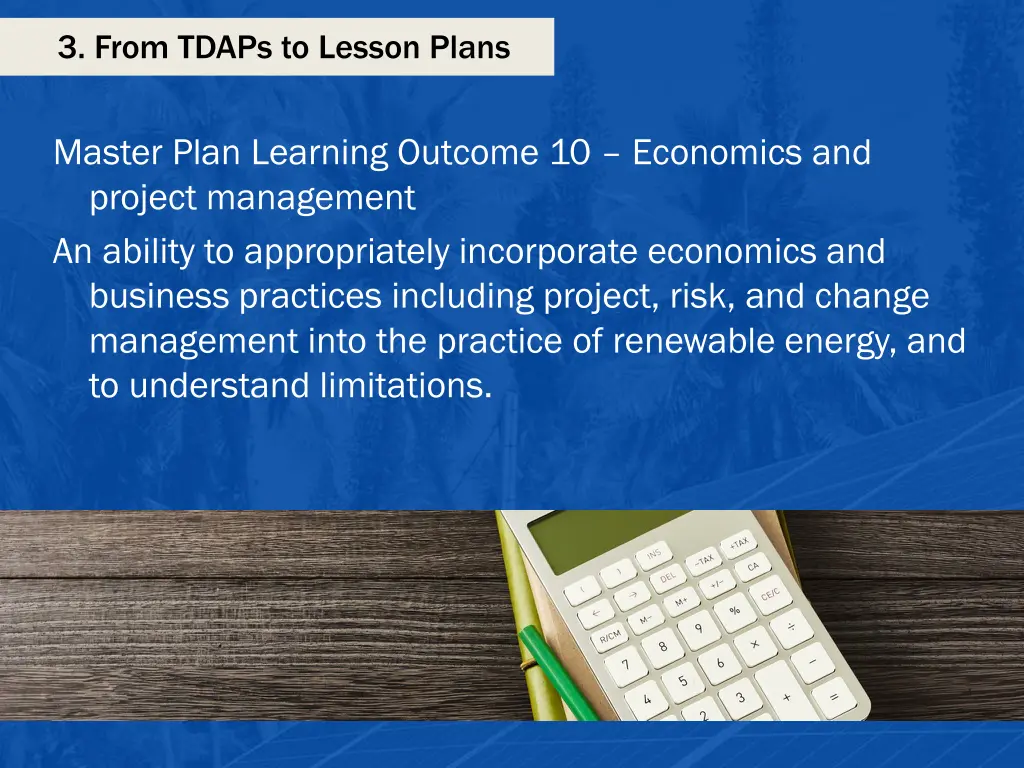 3 from tdaps to lesson plans 6