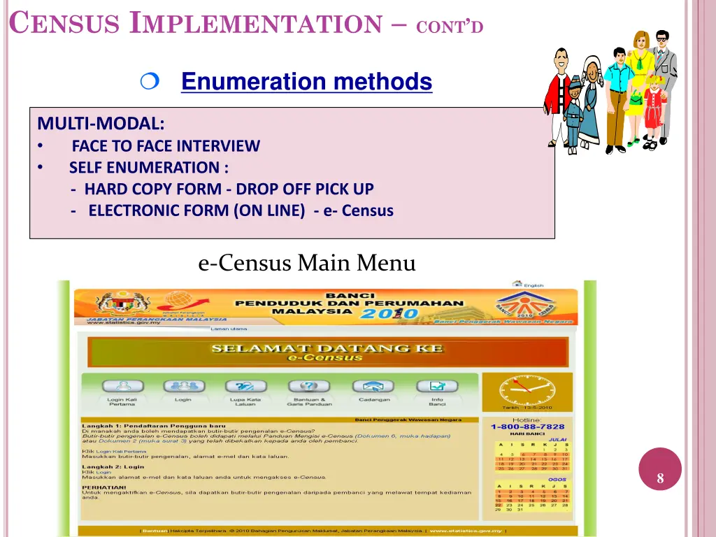 c ensus i mplementation cont d