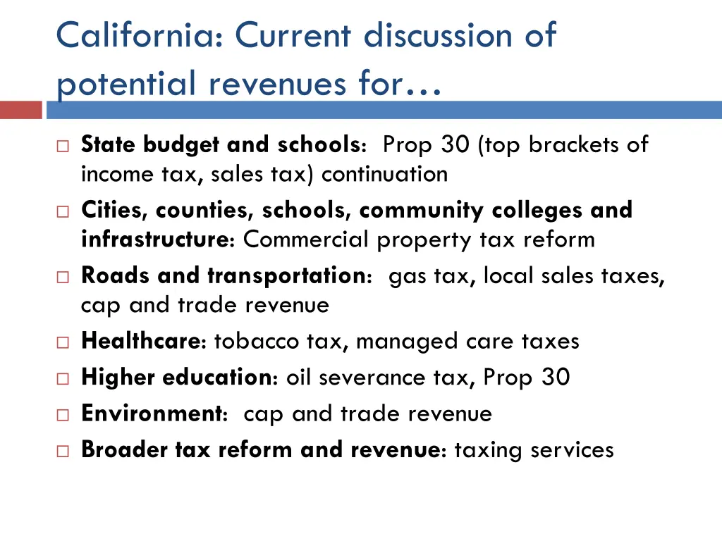california current discussion of potential