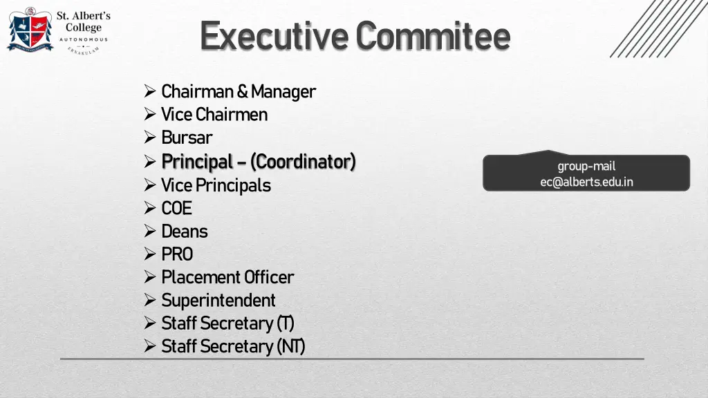 executive commitee