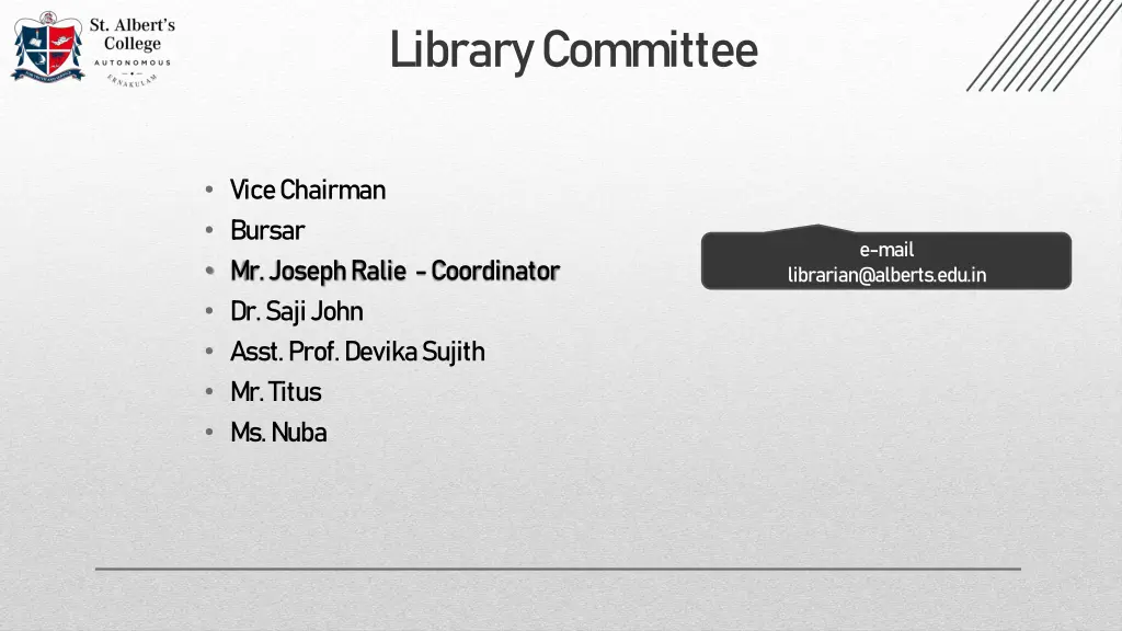 library committee