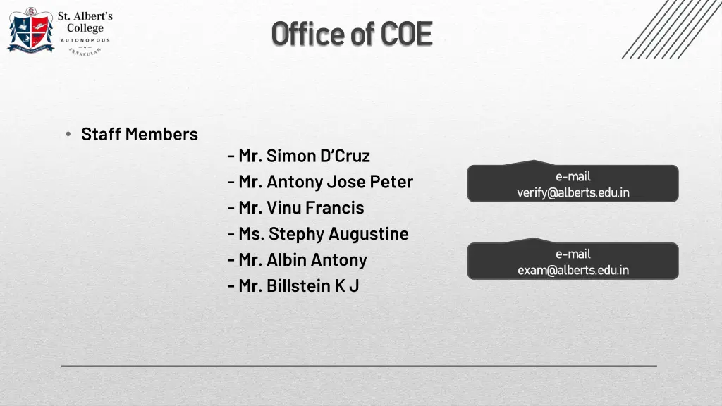 office of coe