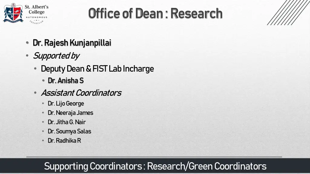 office of dean research