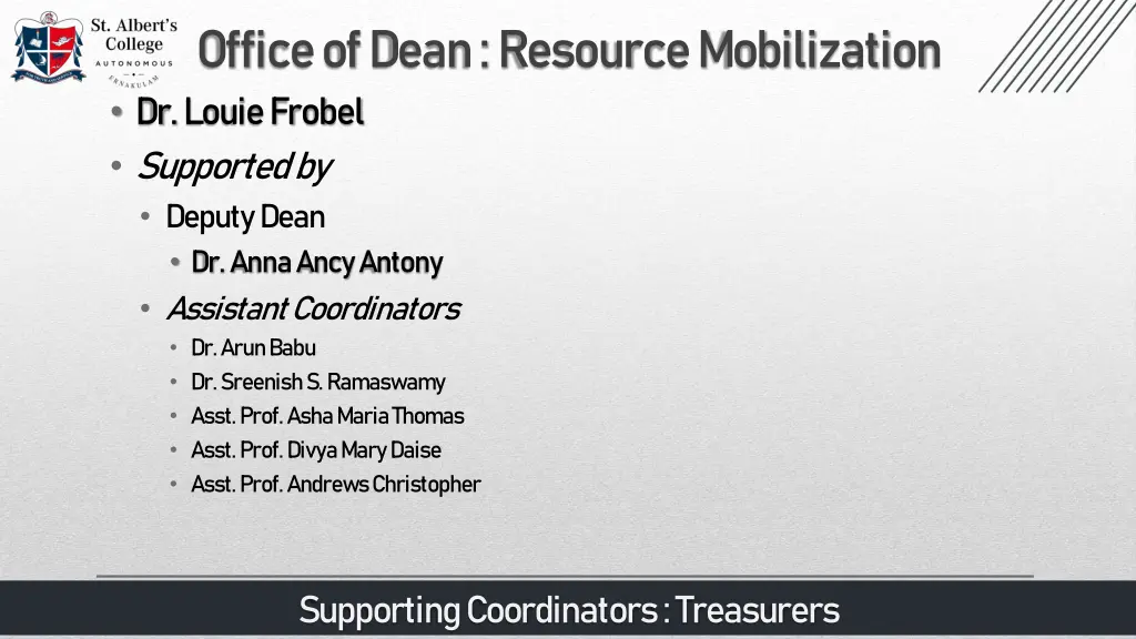 office of dean resource mobilization