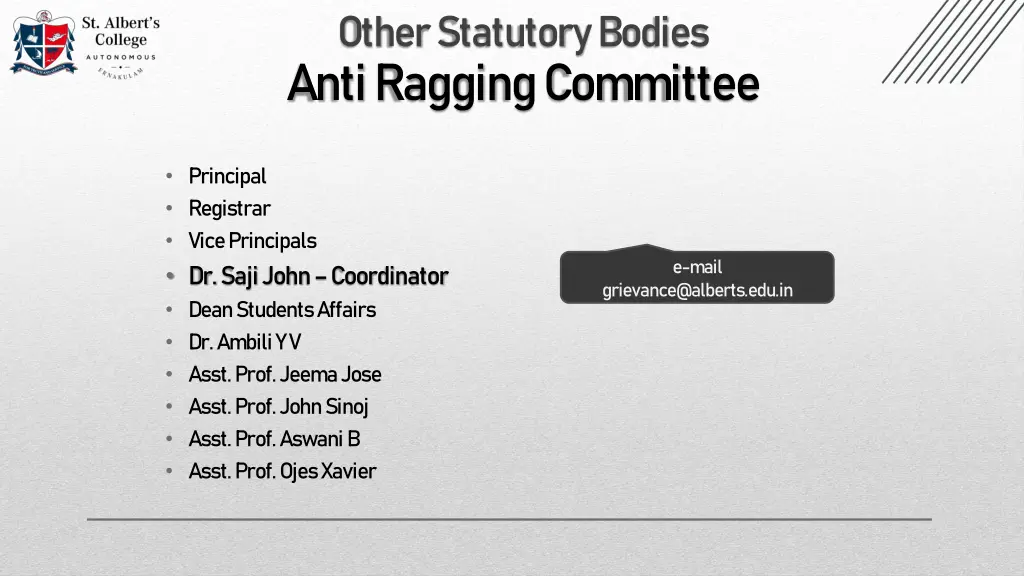 other statutory bodies 1