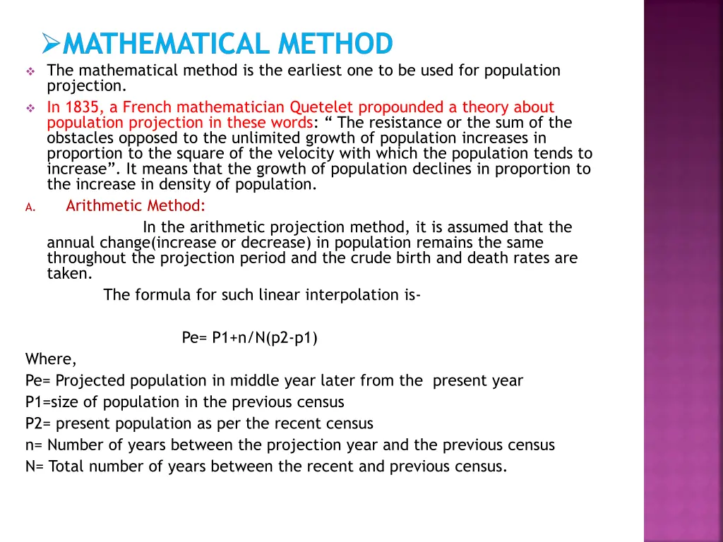 mathematical method the mathematical method