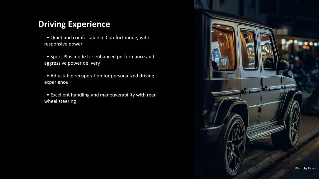 driving experience