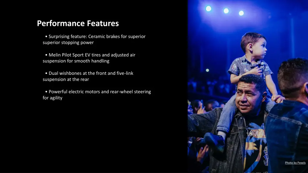 performance features
