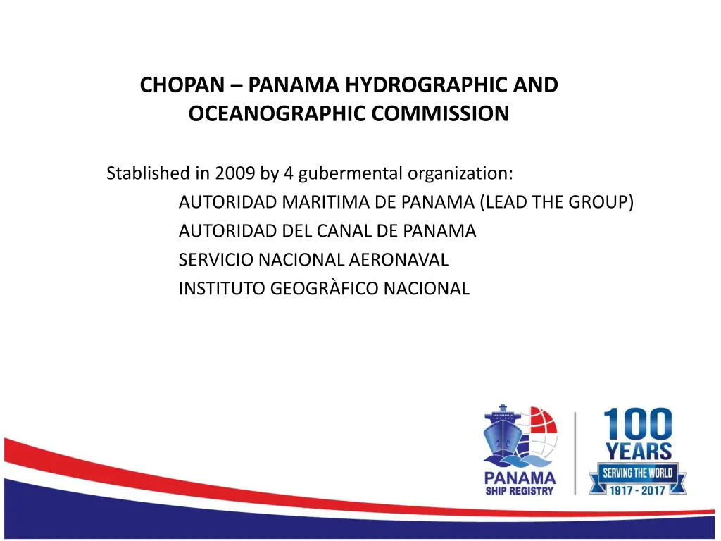 chopan panama hydrographic and oceanographic
