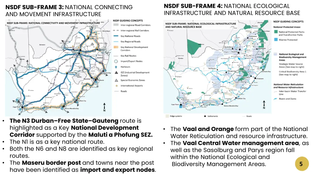 nsdf sub frame 4 national ecological