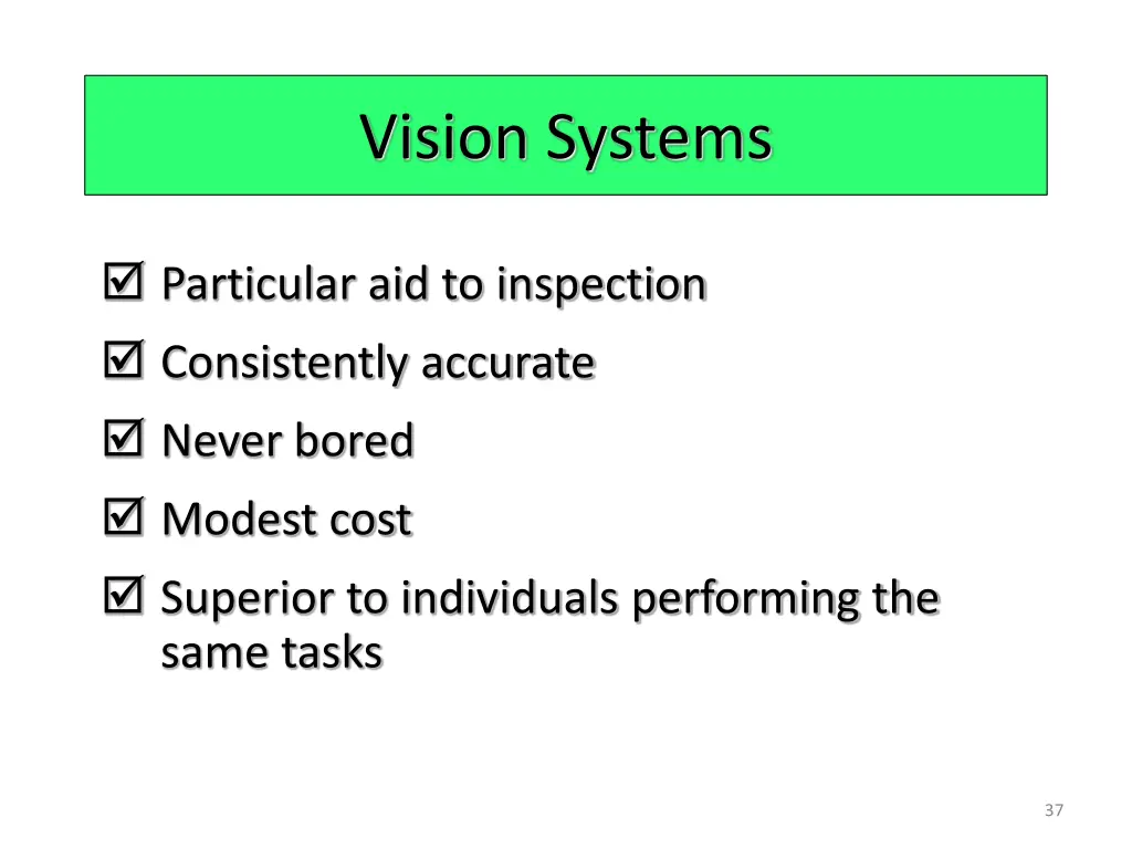 vision systems