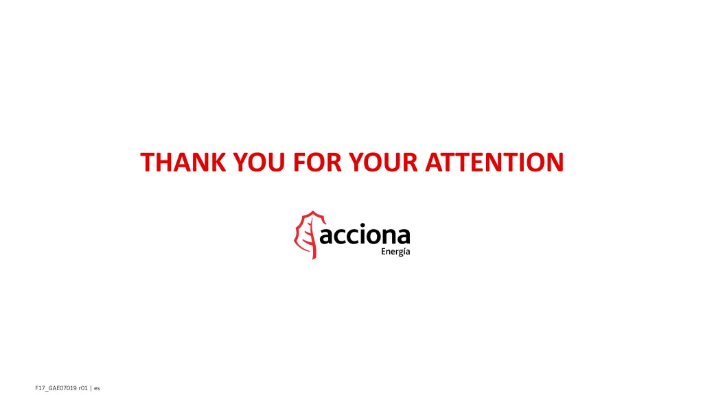 thank you for your attention