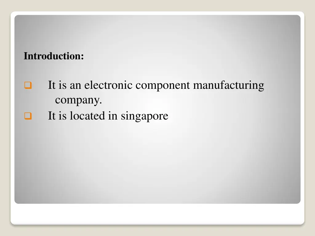 introduction