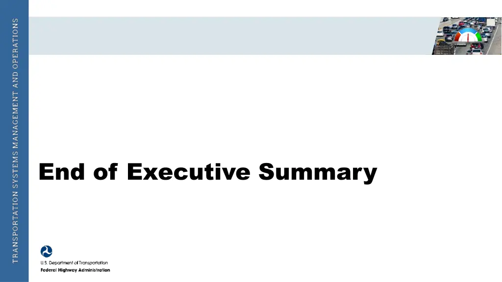 end of executive summary