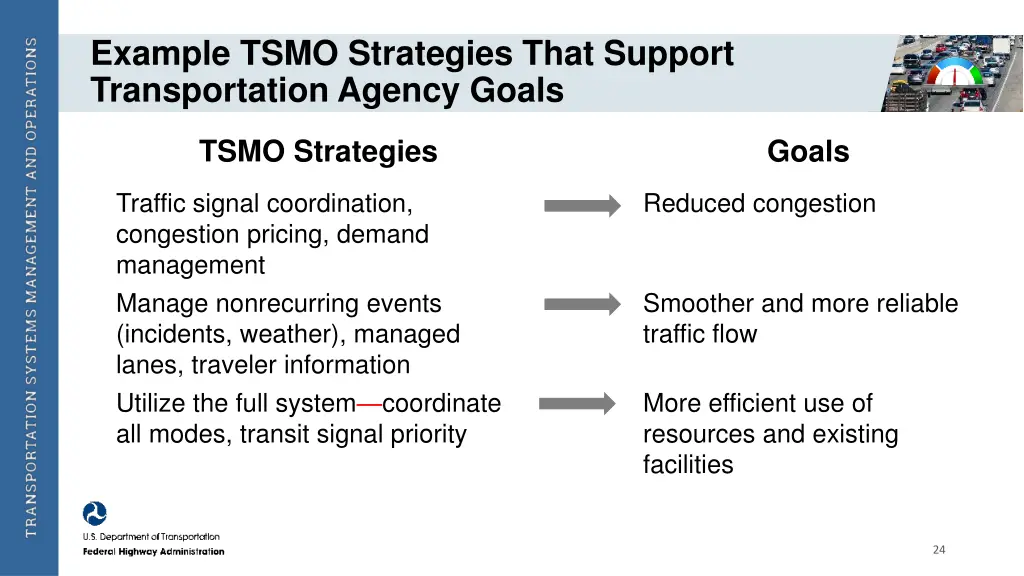 example tsmo strategies that support